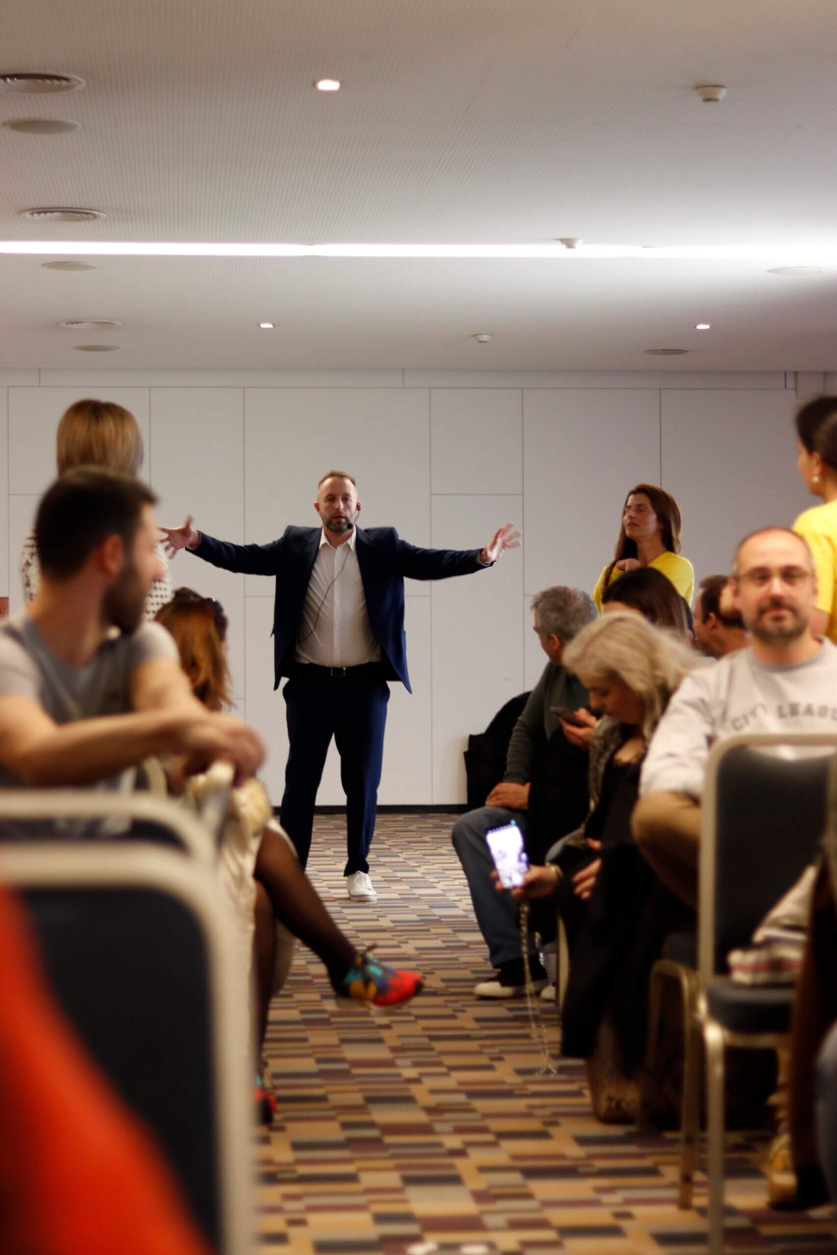 Jorge Carvalho numa apresentação